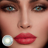 Lentes de contacto de color con prescripción Halo Blue